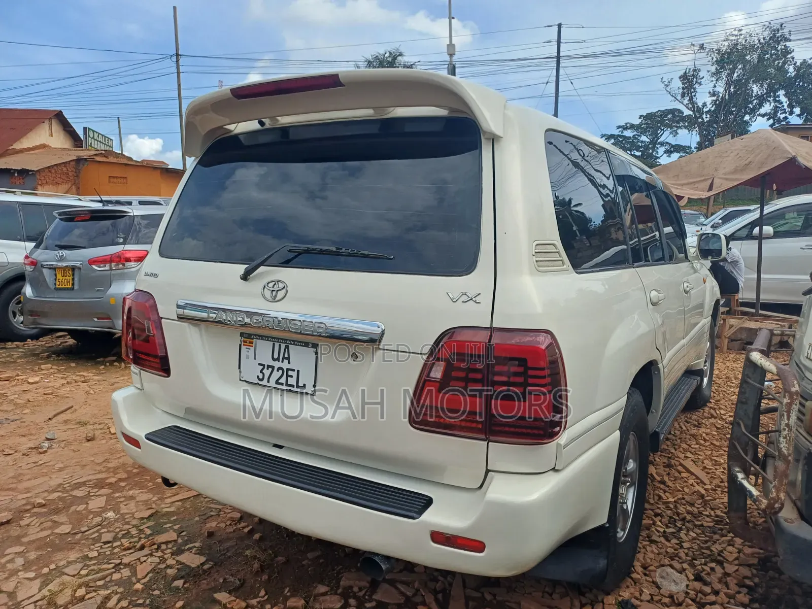 Toyota Land Cruiser Cygnus 4.7 2007 White