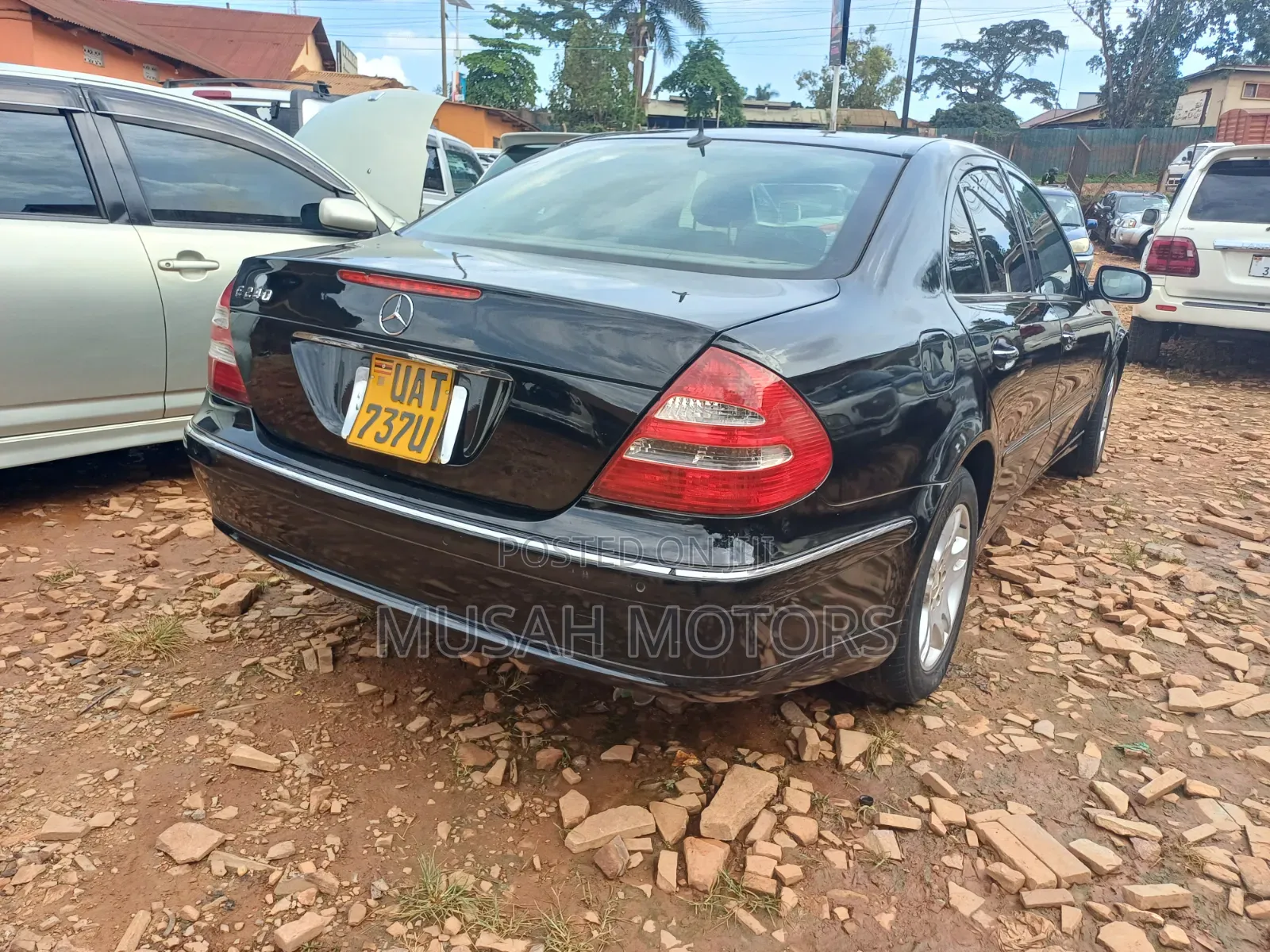 Mercedes-Benz E240 2007 Black