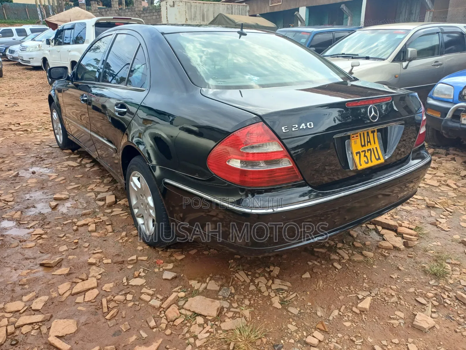 Mercedes-Benz E240 2007 Black