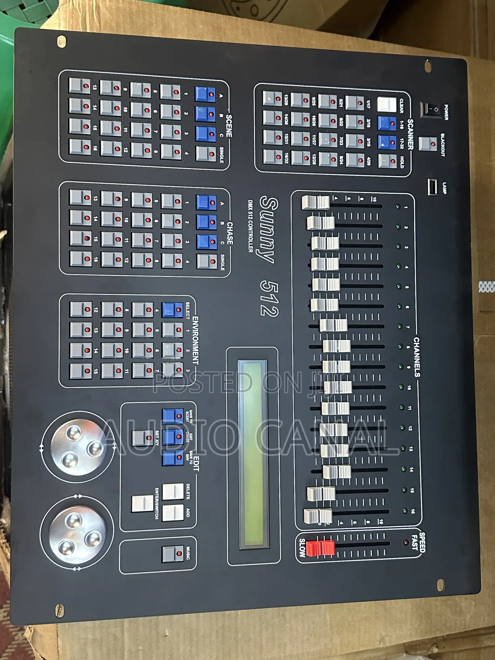Sunny 512 Scanner Lights Mixer With 16 Channel