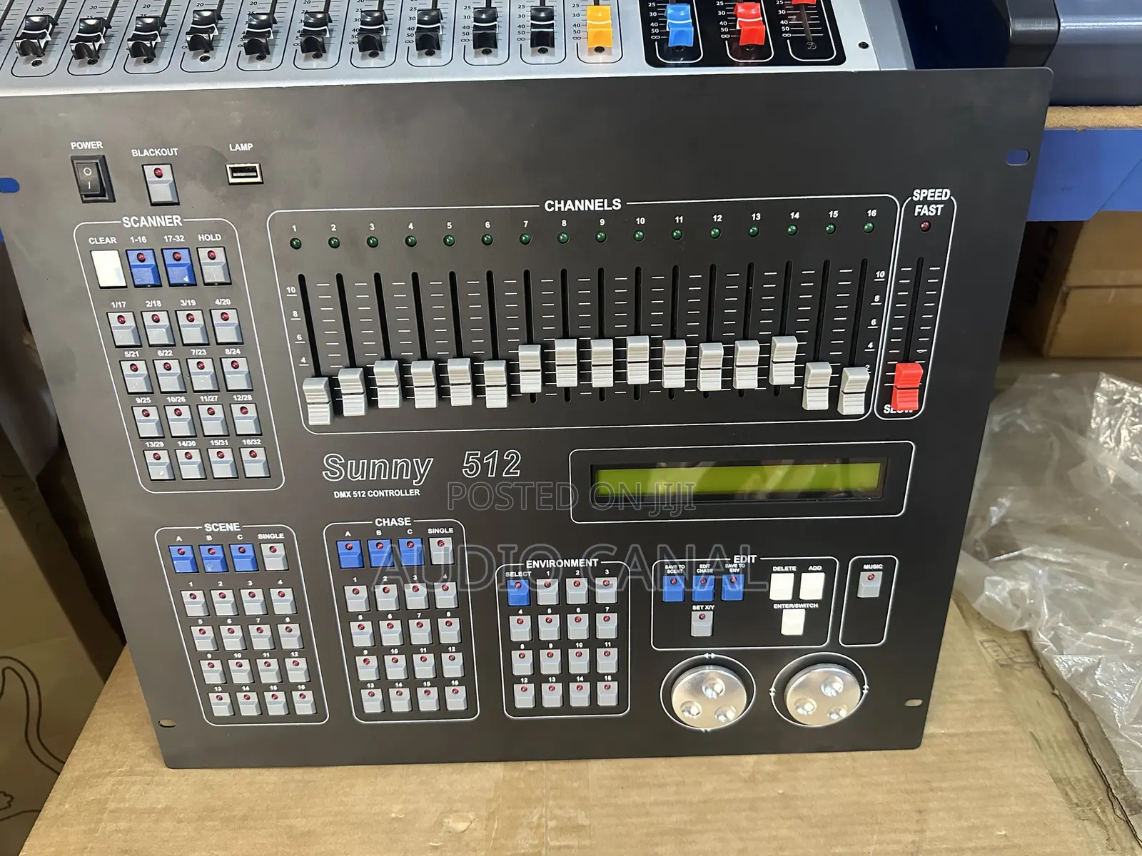 Sunny 512 Scanner Lights Mixer With 16 Channel
