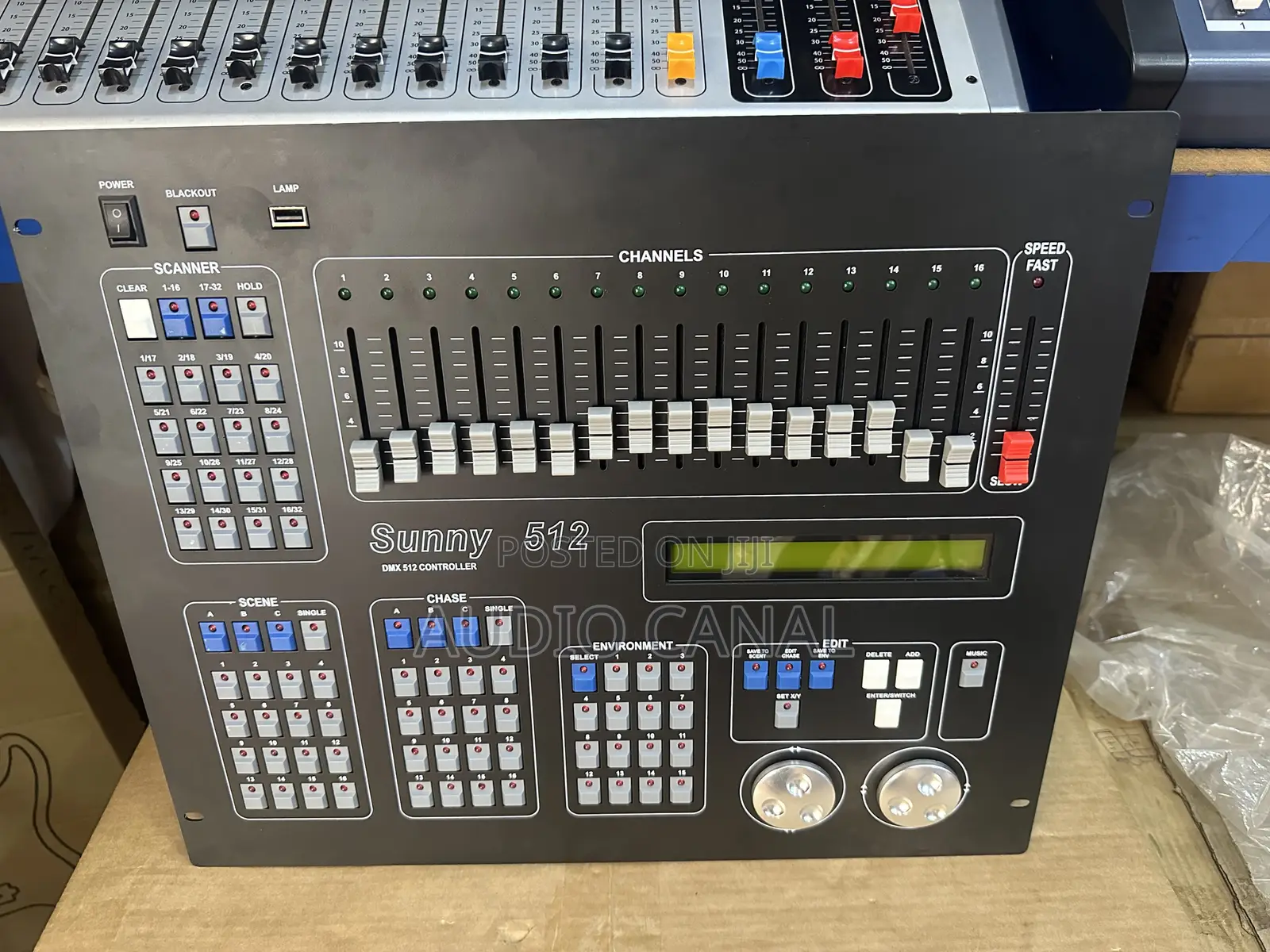 Sunny 512 Scanner Lights Mixer With 16 Channel
