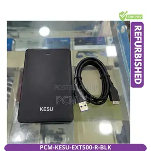 KESU 500GB USB 3.0 External HDD Refurbished Black