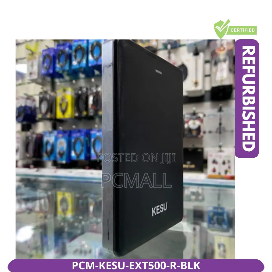 KESU 500GB USB 3.0 External HDD Refurbished Black