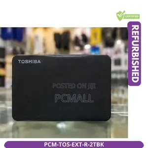 Toshiba 2TB USB 3.0 External HDD Black Refurbished