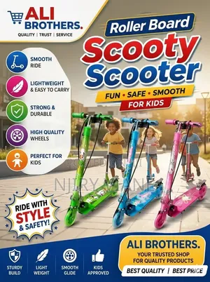 Metallic Kids Scooter