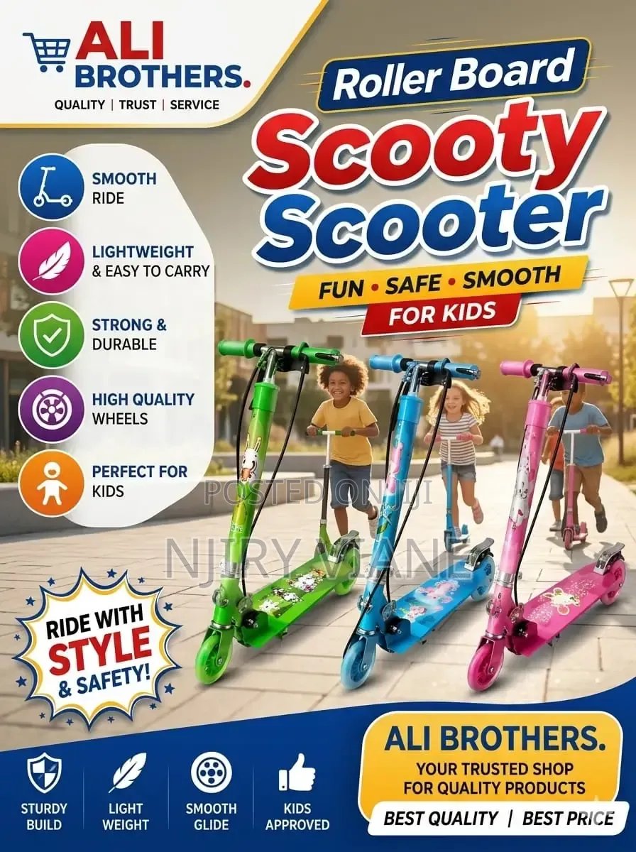 Metallic Kids Scooter