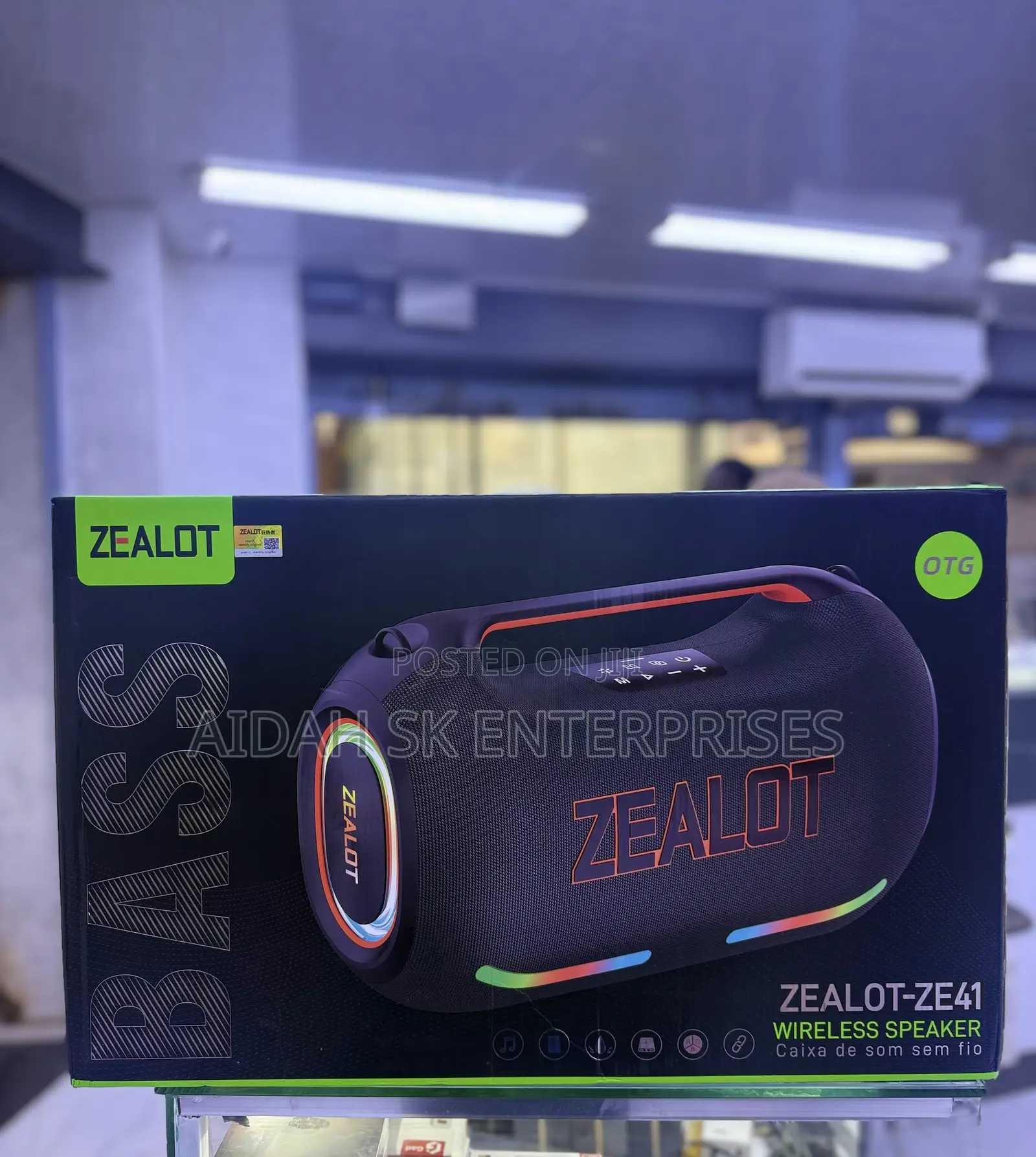 Zealot ZE41 250W Portable Bluetooth Speaker – 48,000mAh