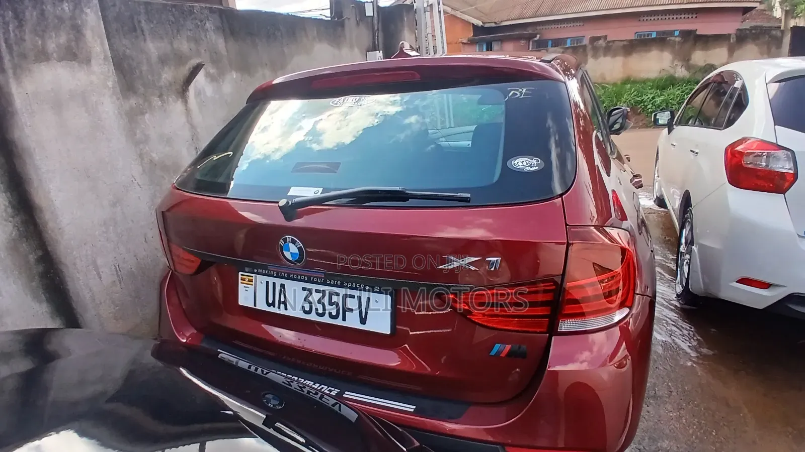 BMW X1 2012 Maroon
