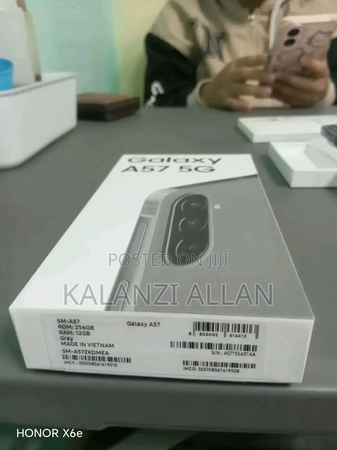 New Samsung Galaxy A57 256 GB Gray