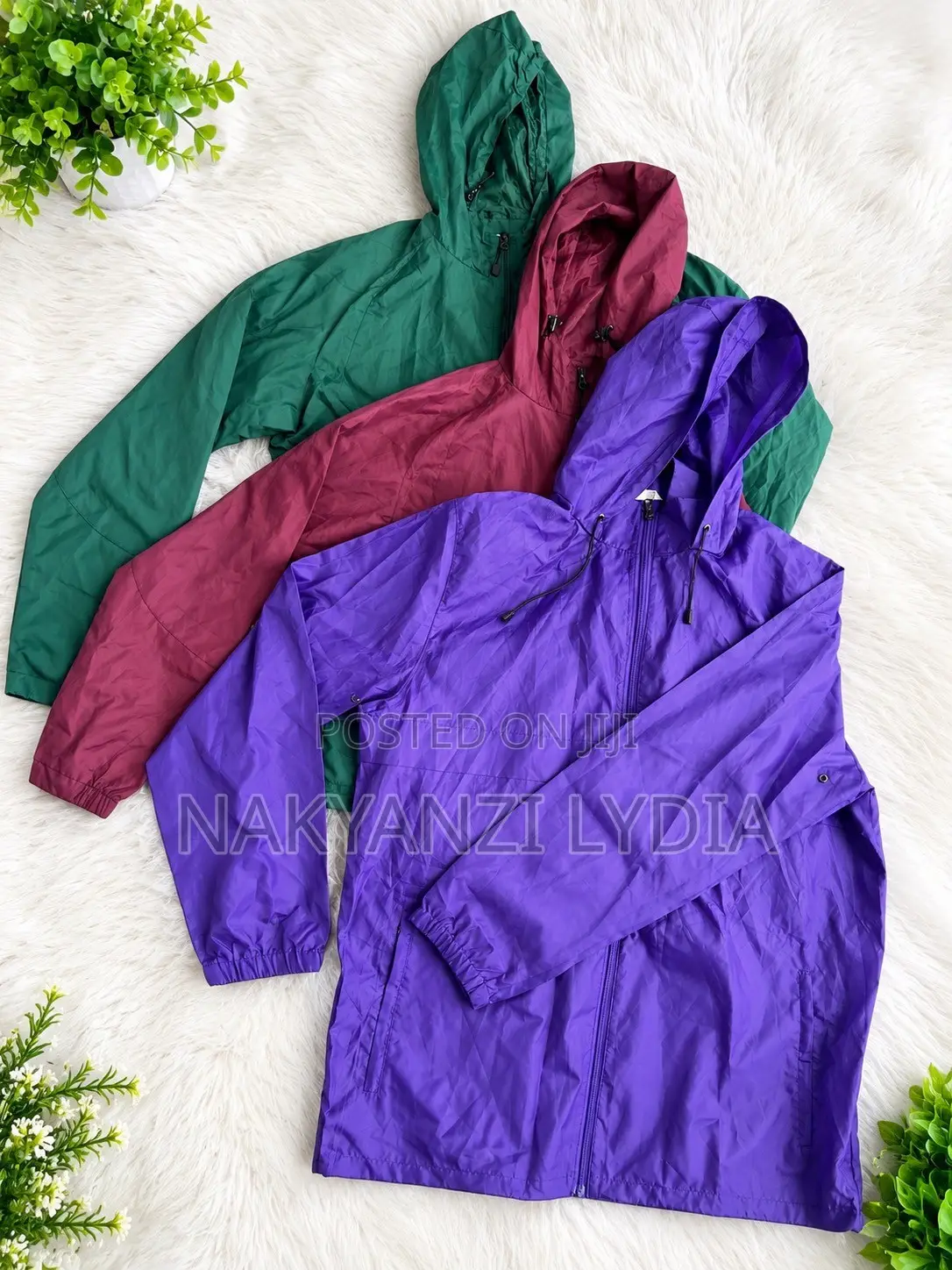 Synthetic Gym Coats With Hoodies
