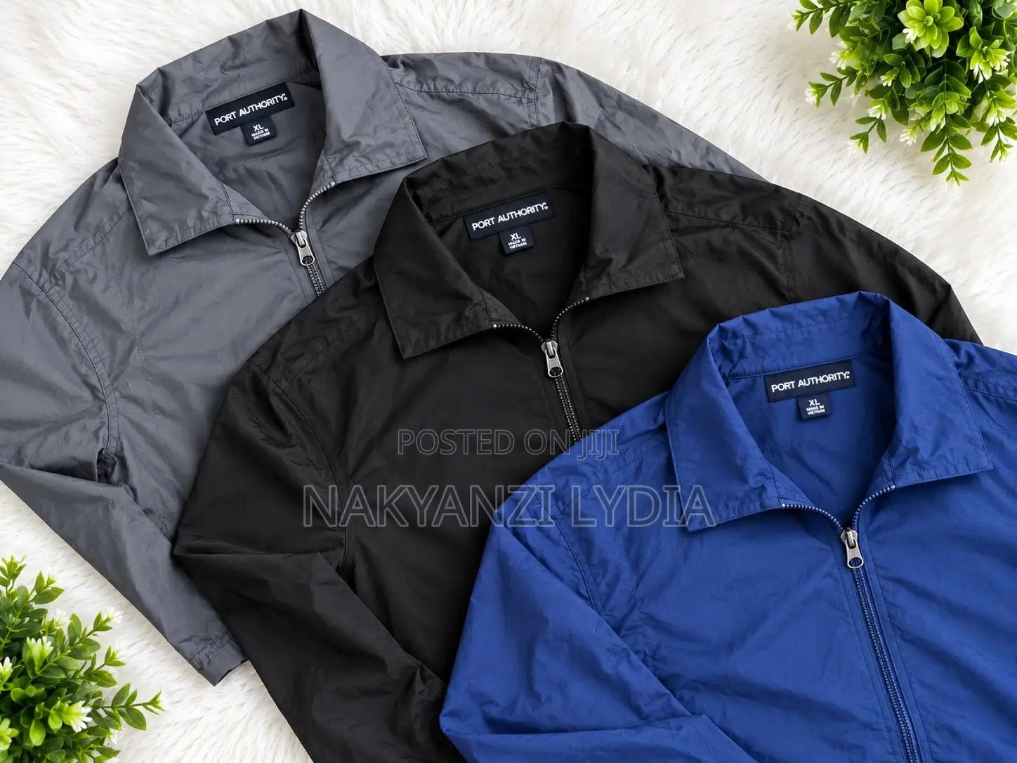 Synthetic Gym Coats Without Hoodies
