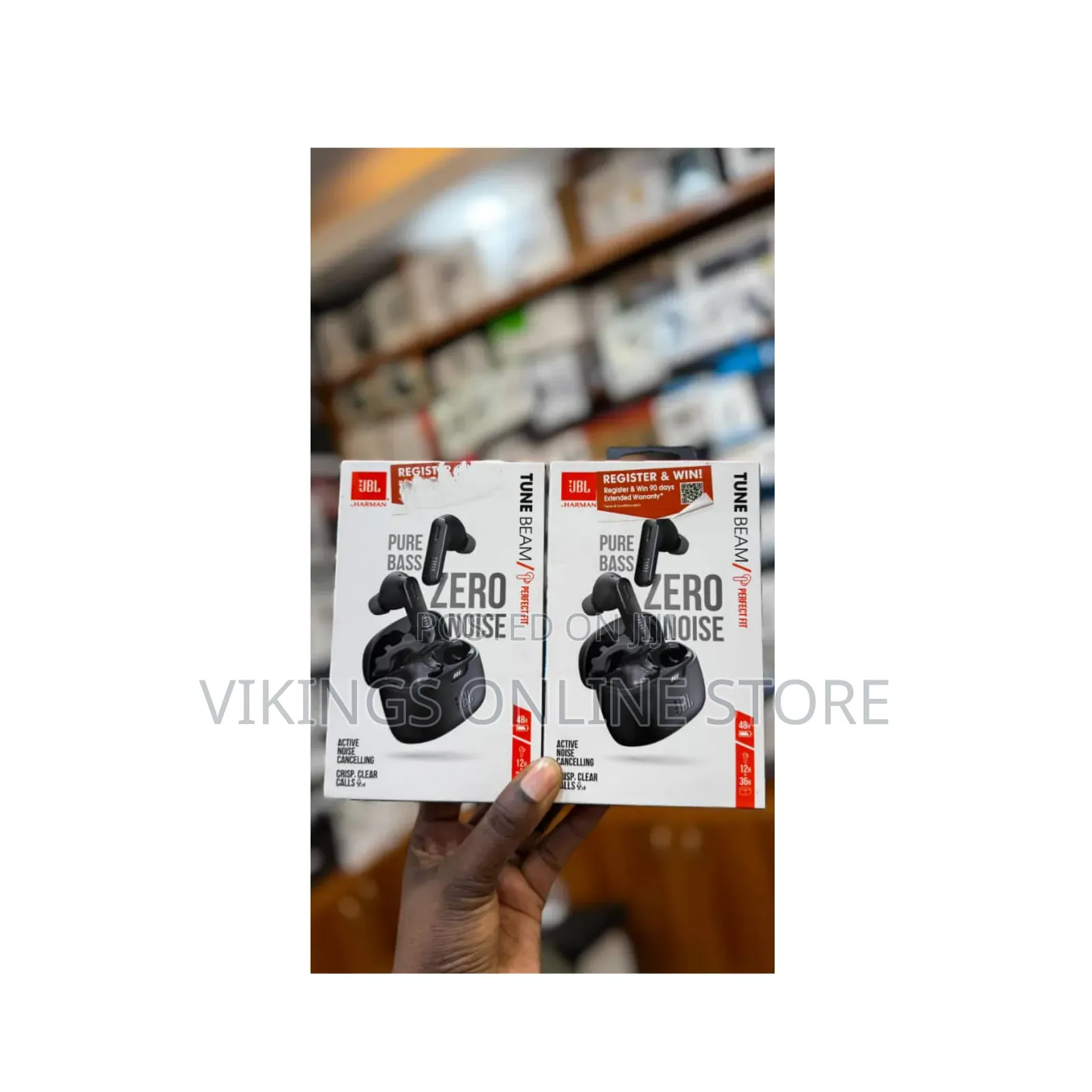 The True Wireless Noise Cancelling Earbuds