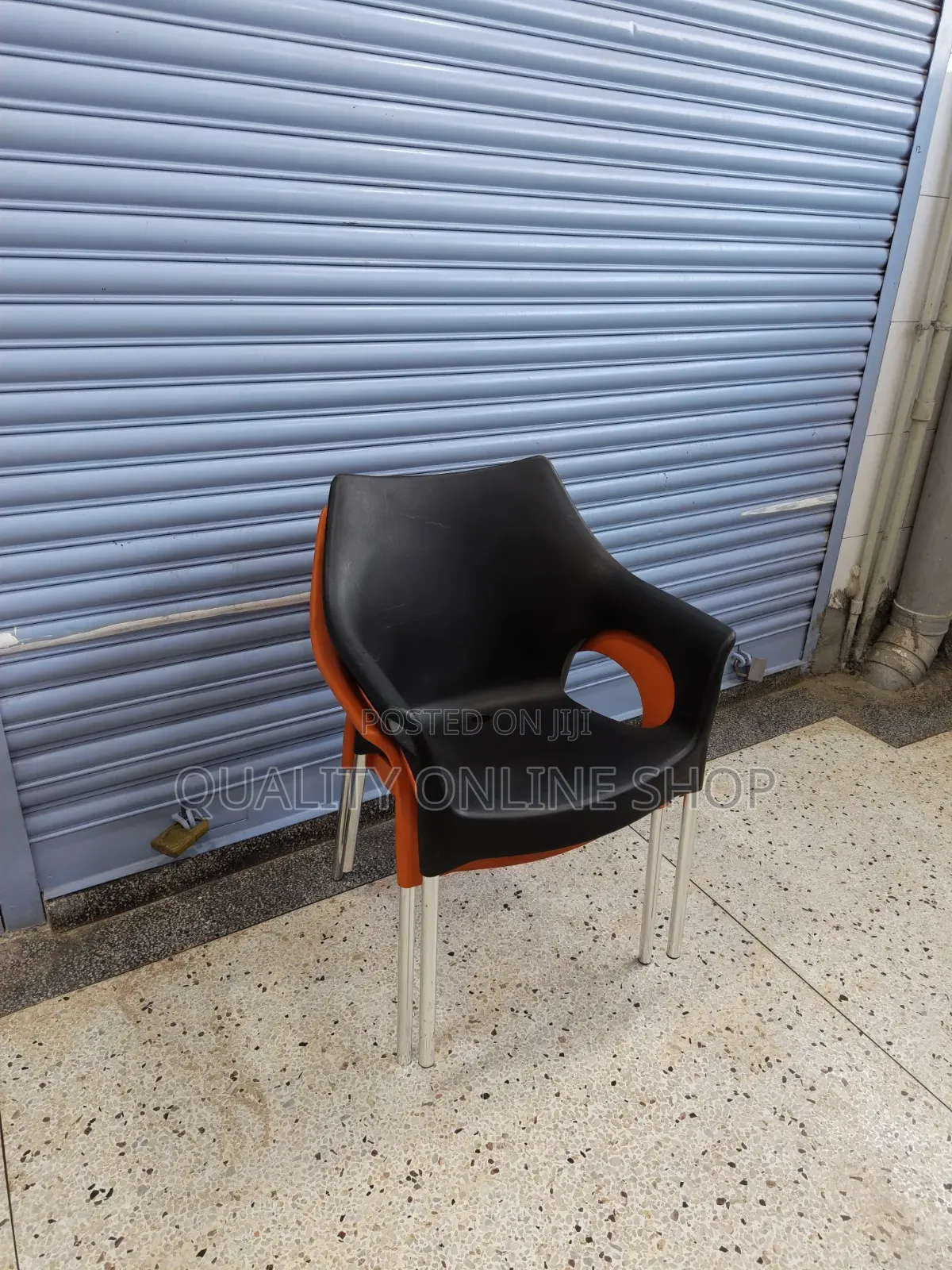 1pcs Dust Less Steel Stand Plastic Chairs Plastic Chairs