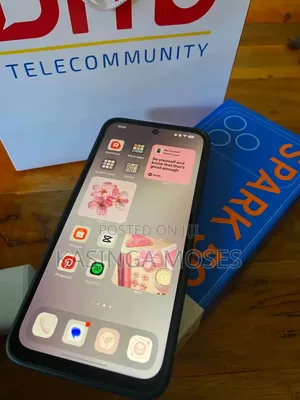 New Tecno Spark 50 128 GB Black