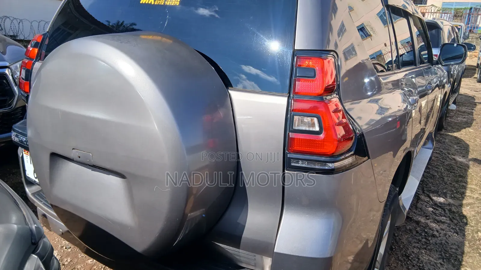 Toyota Land Cruiser Prado 2016 Gray