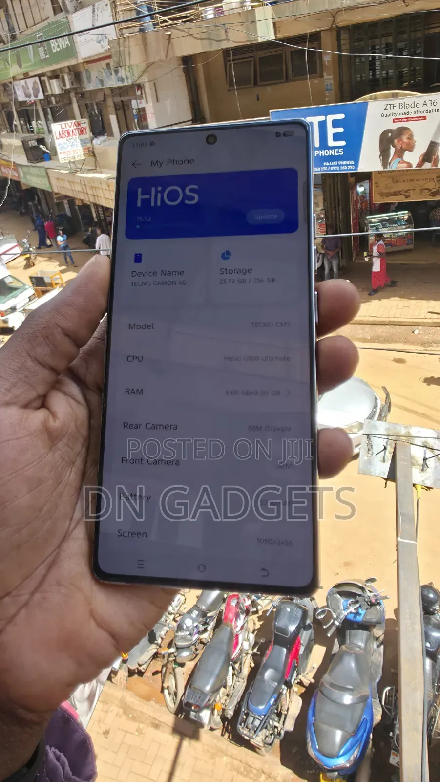 Tecno Spark 40 256 GB Gray
