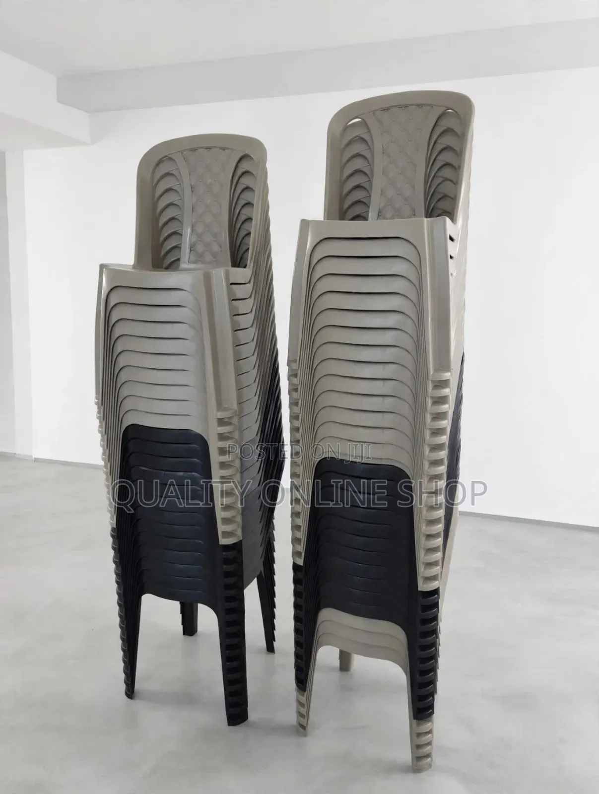 Diamond Weaven Backrest Plastic Chairs Plastic Chairs
