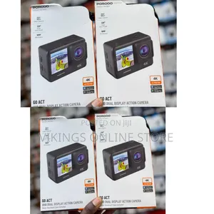 Porodo Lifestyle Go Act UHD Dual Display Action Cameras