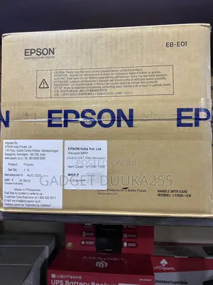 Brand New Epson E01 Projector – High-Quality Display