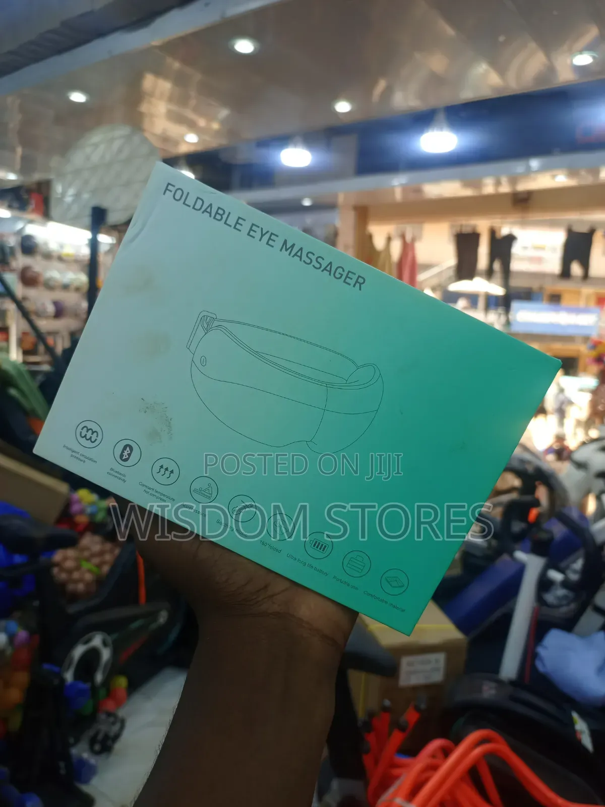Foldable Wireless Smart Eye Massager