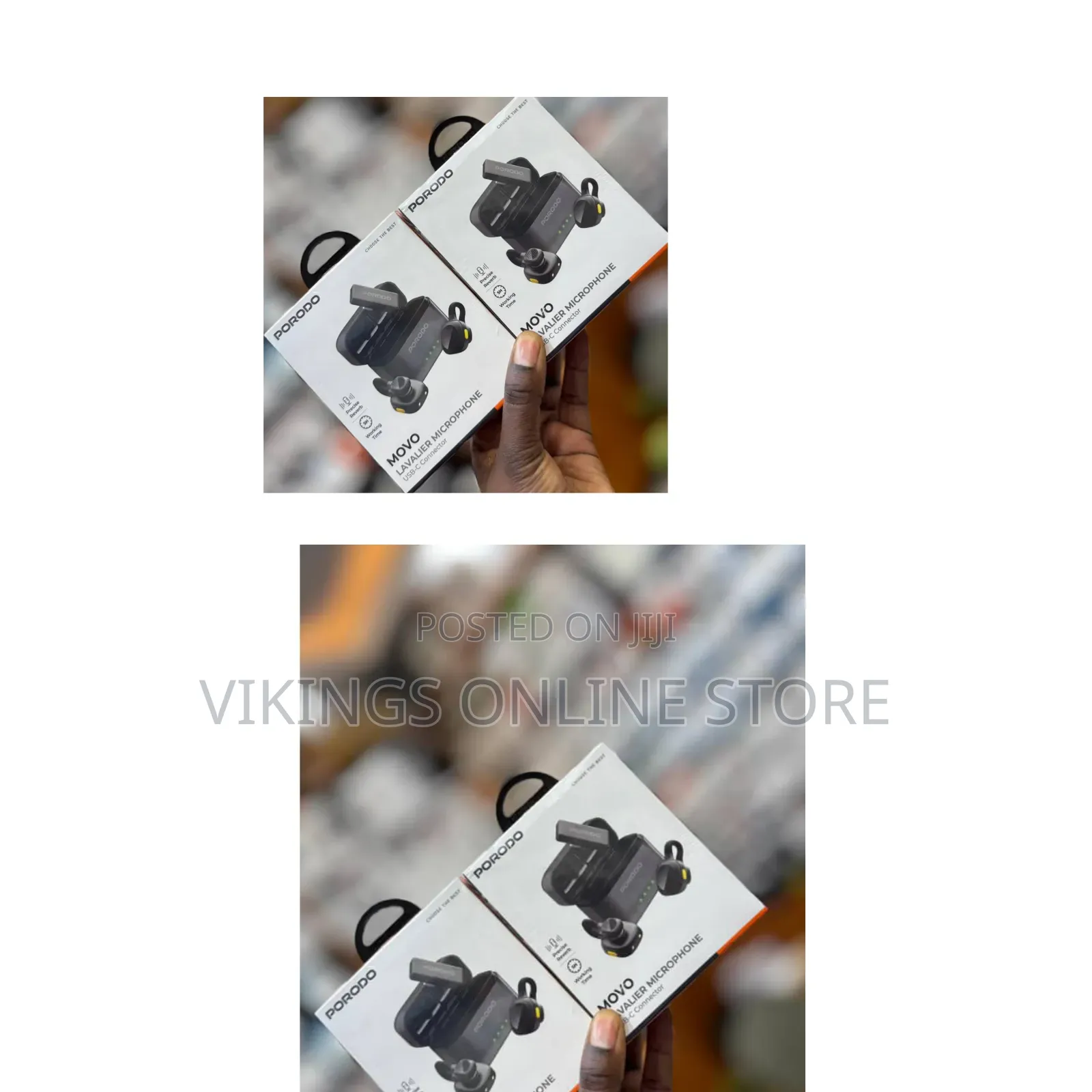 The Movo Wireless Lavalier Microphone ( the Version Equipped)