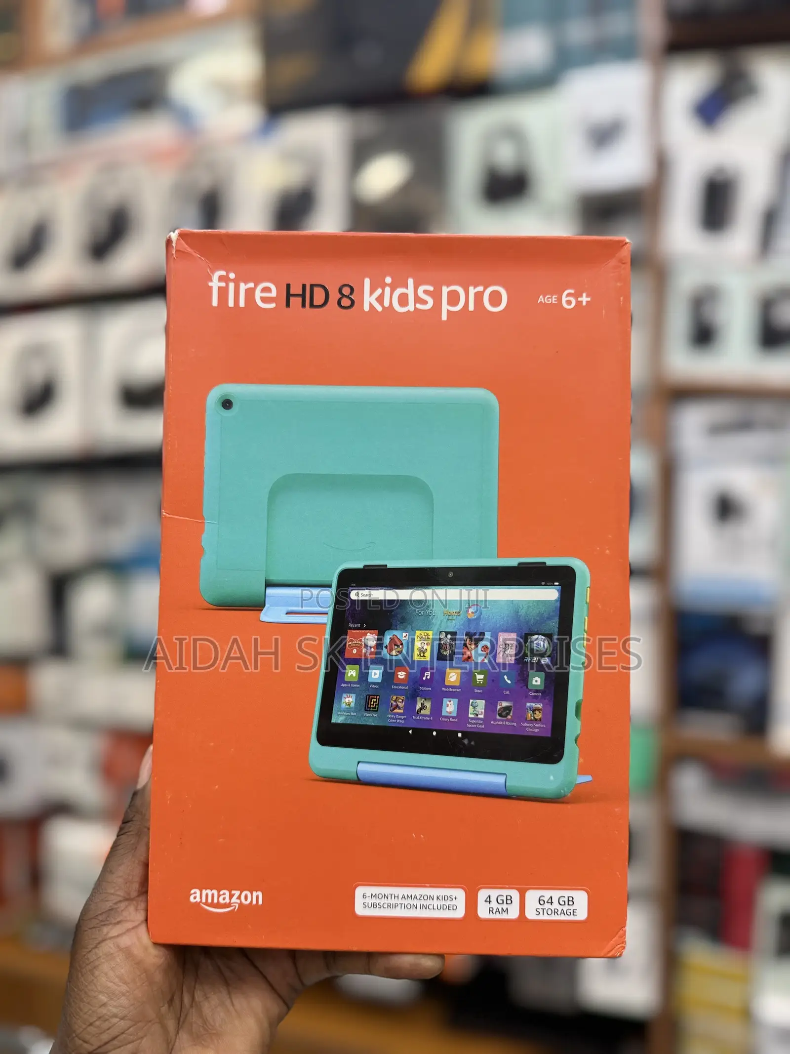 New Amazon Fire HD 8 Pro 64 GB Blue