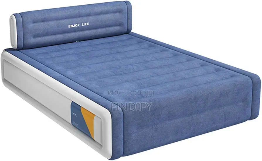 Air Bed, Air Mattress Built-in Electric Pump, Double Size, Camping