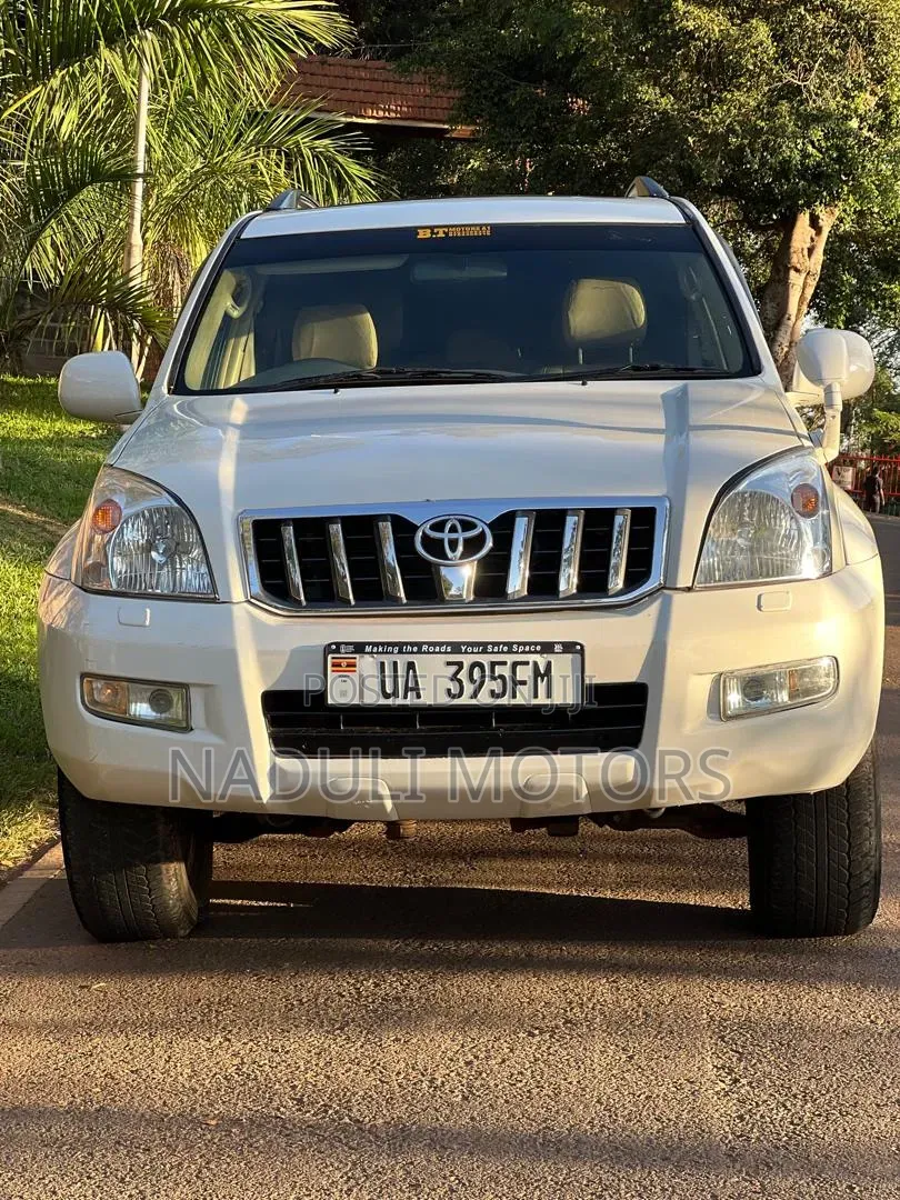 Toyota Land Cruiser Prado 2007 White