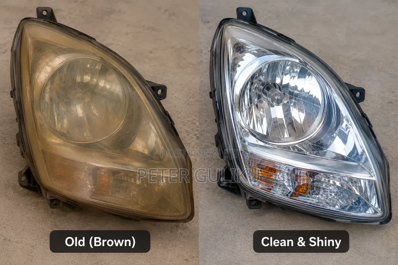 Cleaning Car Lamps(headlights)