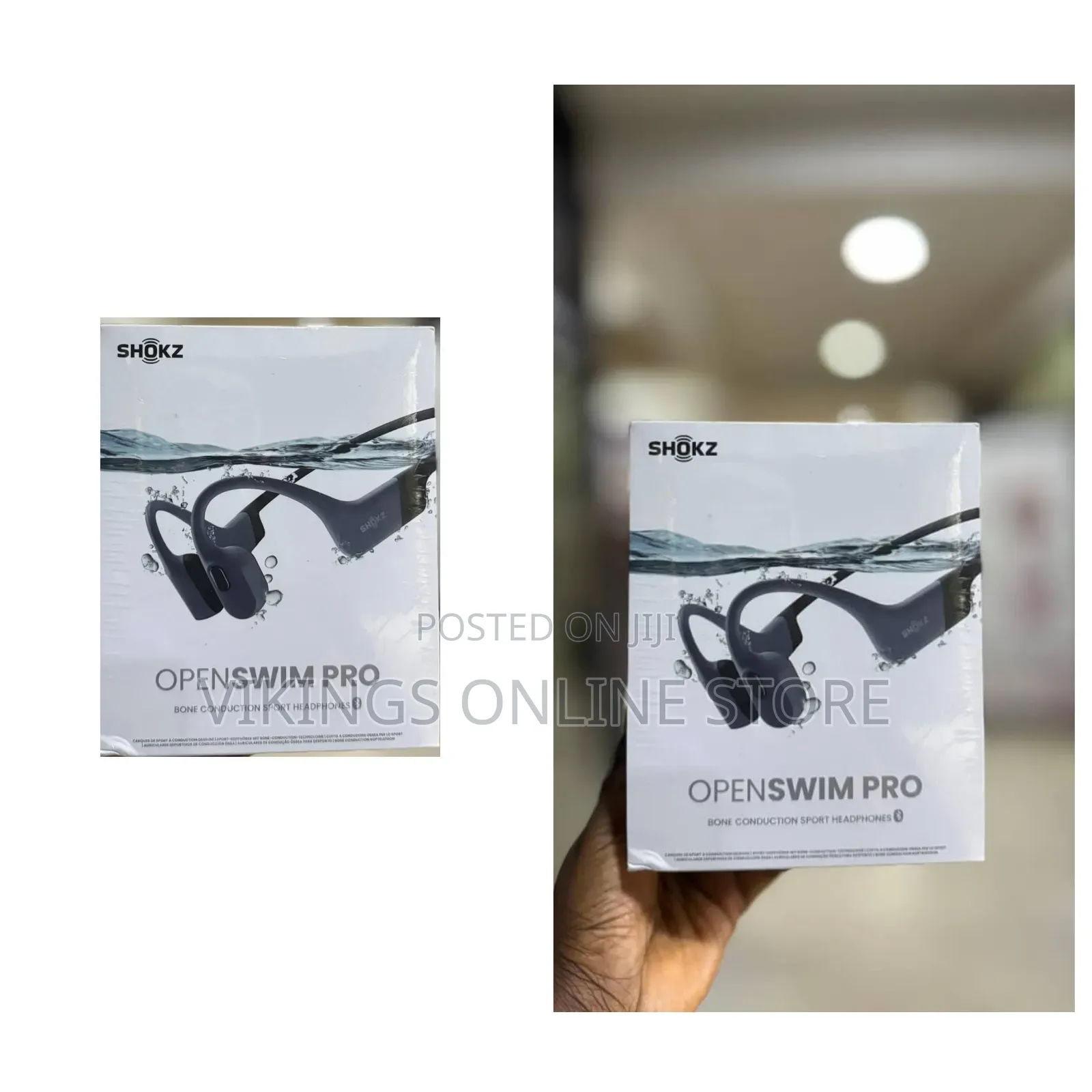 The Shokz OpenSwim Pro, a Open-Ear Bone Conduction Sport Headphones