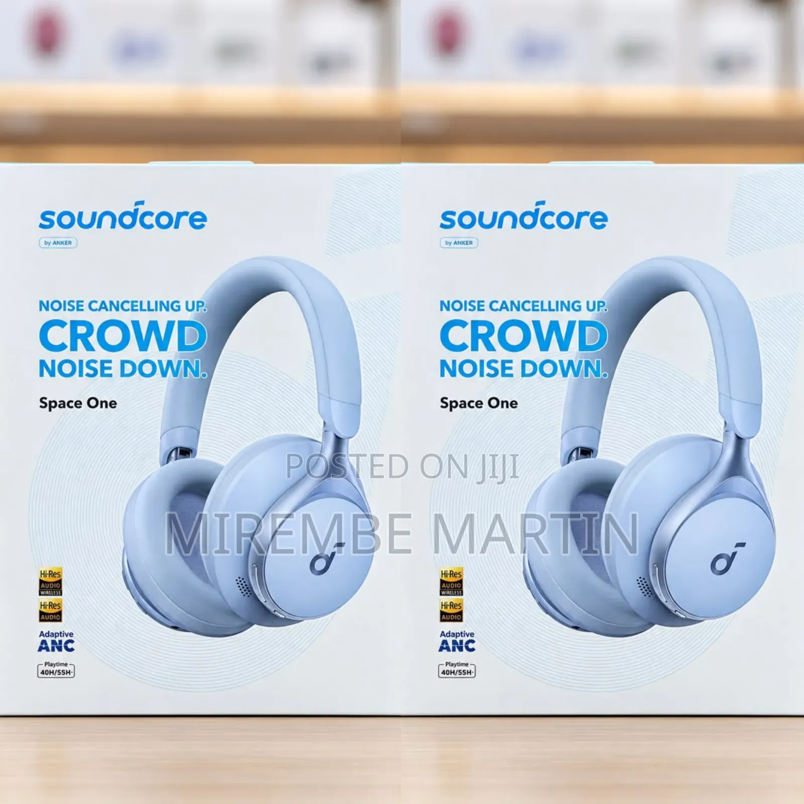 Soundcore by Anker, Space One, Active Noise Cancelling Headphones,