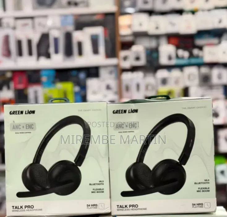 Green Lion Talk Pro Wireless Headphones