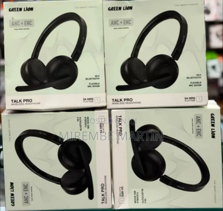 Green Lion Talk Pro Wireless Headphones