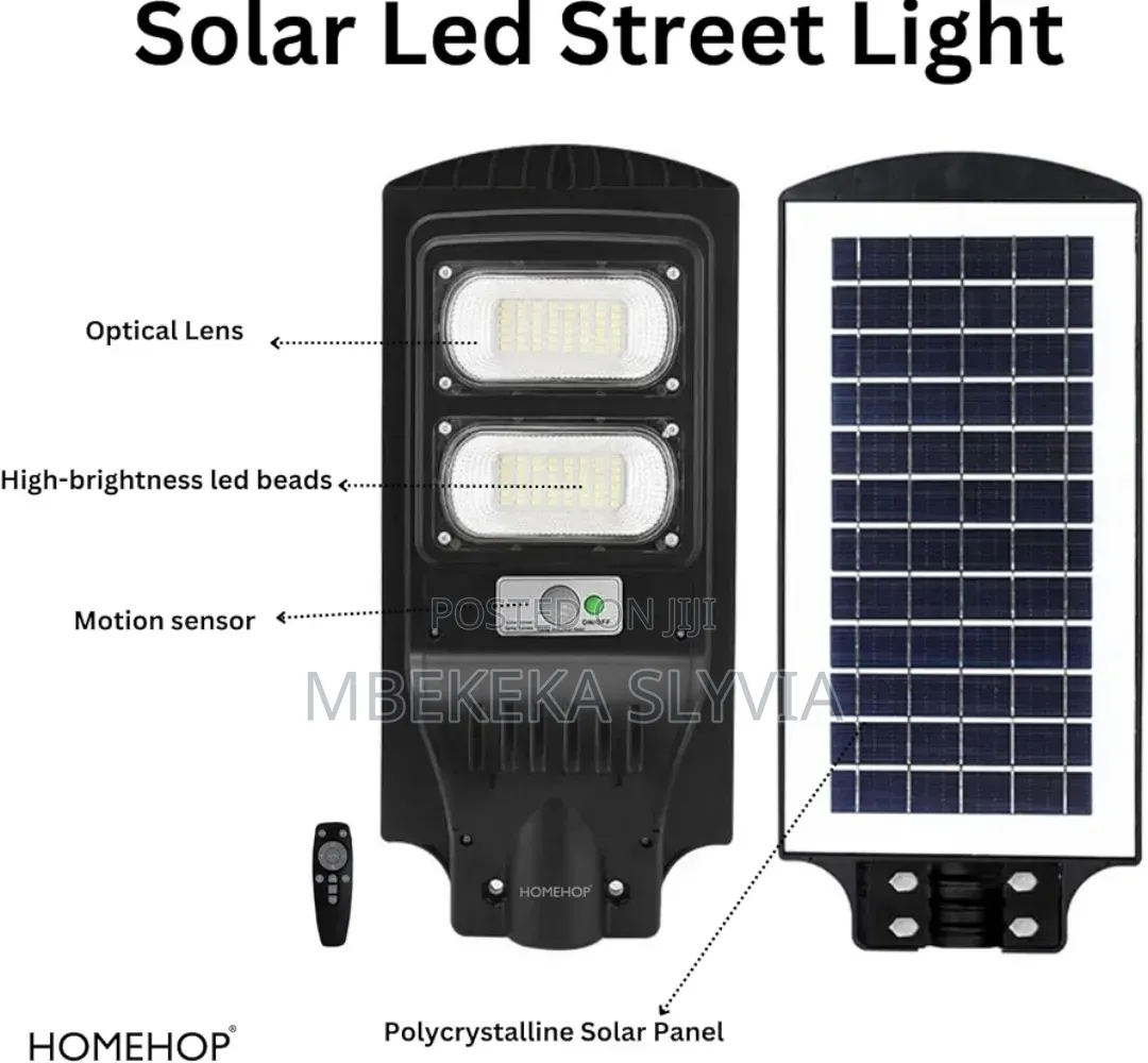 Solar Street Light 100watts /Warm Yellow Solar Street Light -Remote