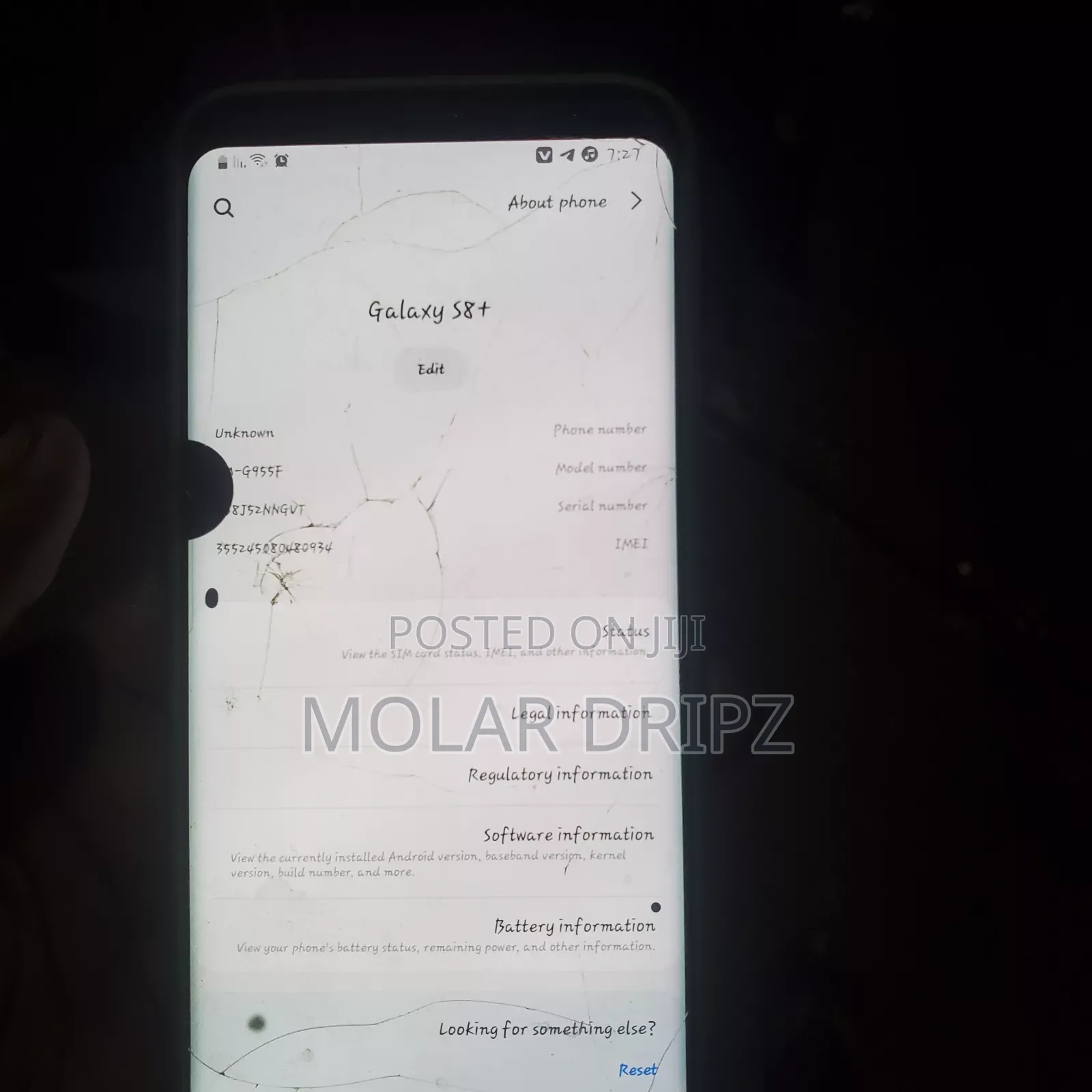 Samsung Galaxy S8+ 128 GB Black