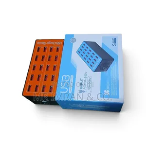 20-Port USB Charging Station