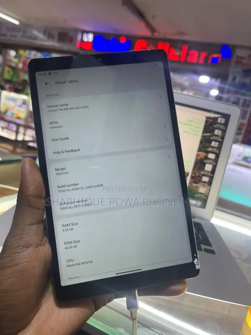 Lenovo Tab M8 (FHD) 64 GB Gray