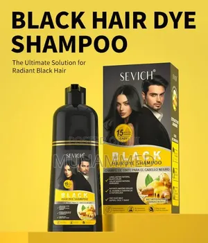 Ginger Black Hair Dye Shampoo (500ml)