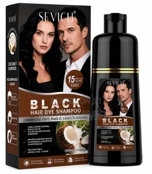 Ginger Black Hair Dye Shampoo (500ml)