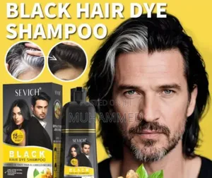 Ginger Black Hair Dye Shampoo (500ml)