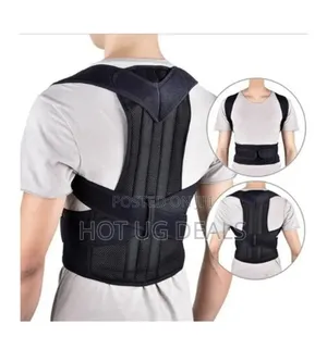 Posture Corrector for Men and Women Back Posture - Black