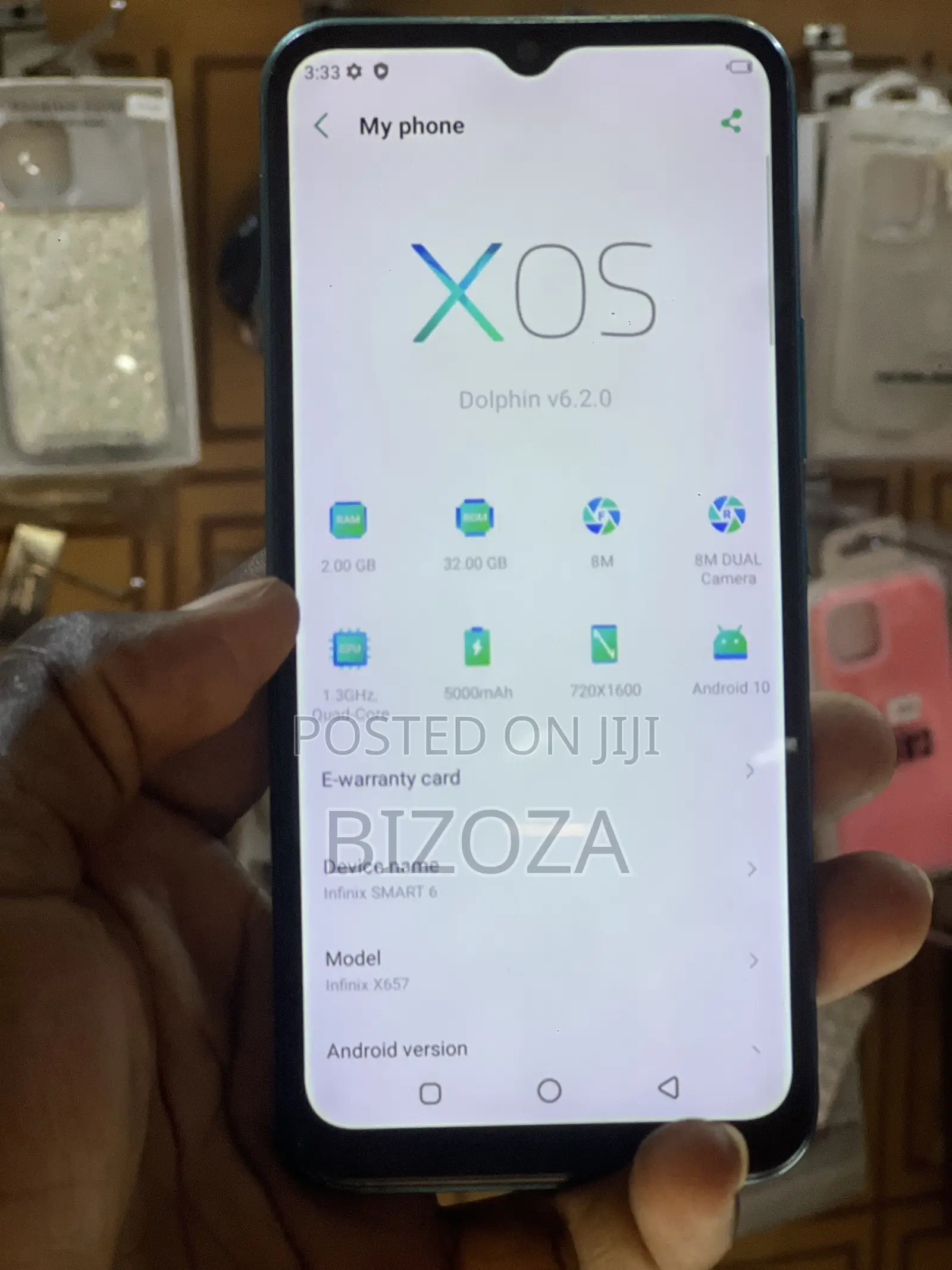 Infinix Smart 6 HD 32 GB Blue