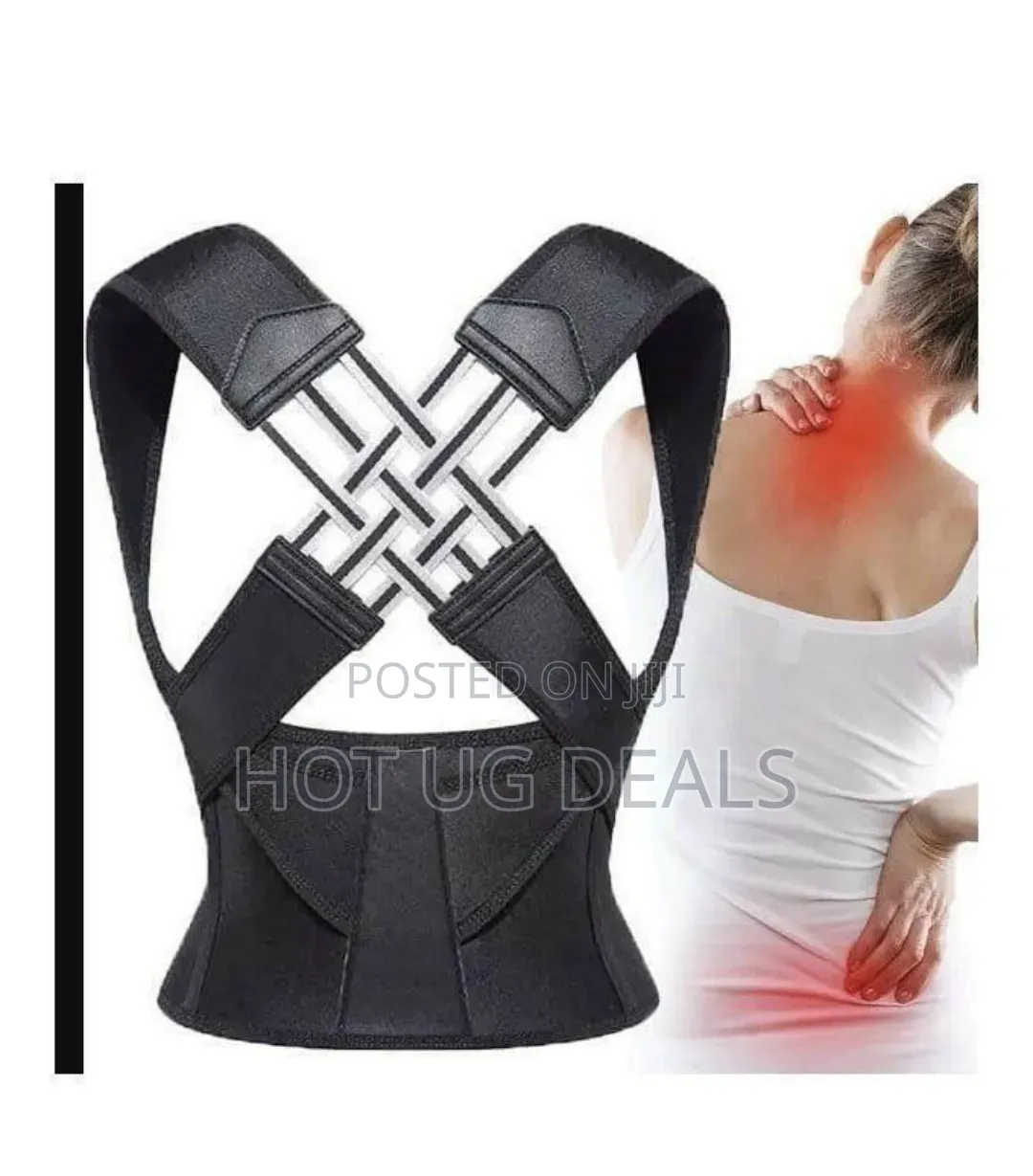 Posture Corrector Strap Belts - Black