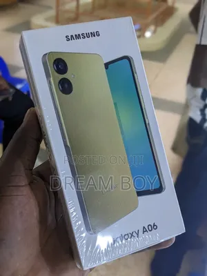 New Samsung Galaxy A06 128 GB Black
