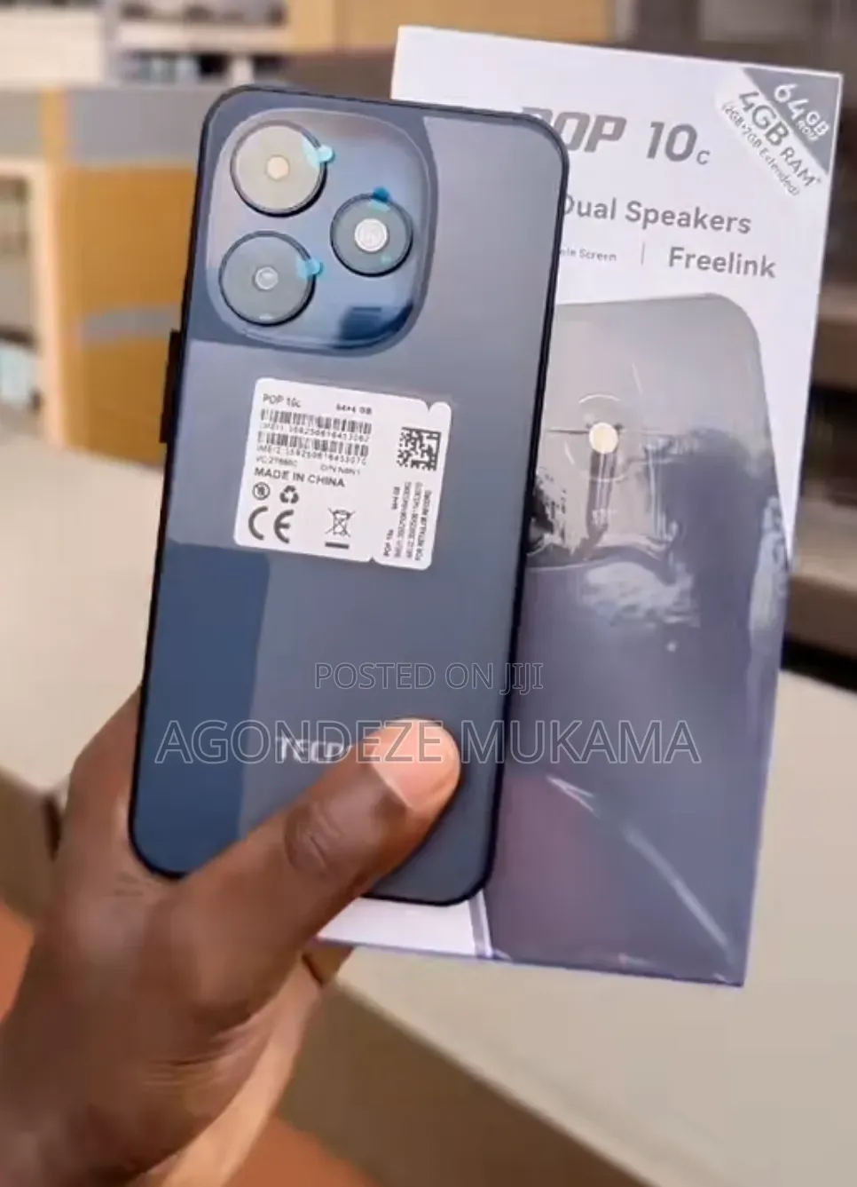 New Tecno Pop 10C 64 GB
