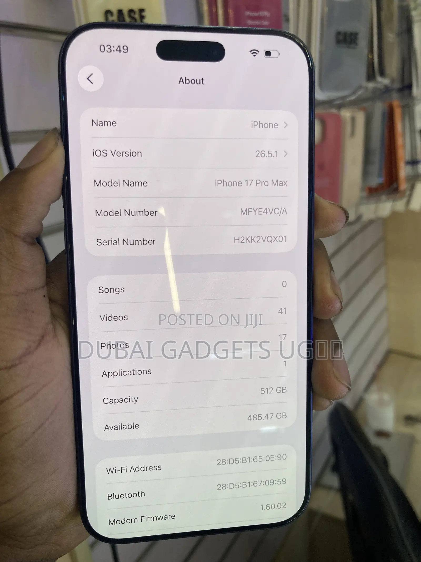 Apple iPhone 17 Pro Max 512 GB Blue
