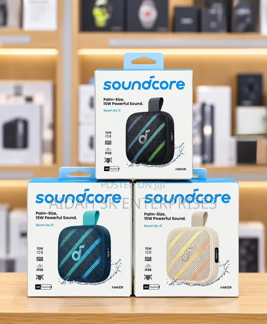 Soundcore Boom Go 3i Portable Bluetooth Speaker