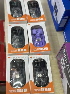 Transparent Wireless Rechargeable Mouse