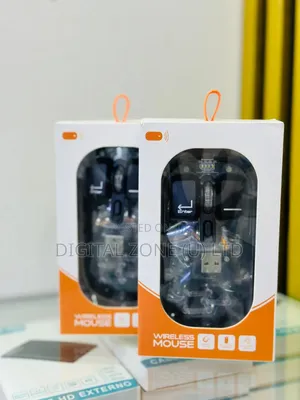 Transparent Wireless Rechargeable Mouse